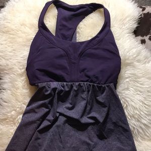 Size 8 Lululemon 2-In-Run Tank